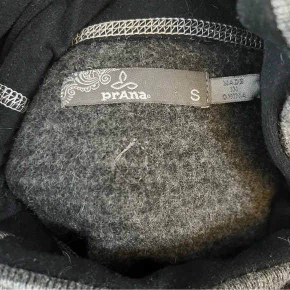 PRANA pewter turtleneck sweater size small - Picture 5 of 7